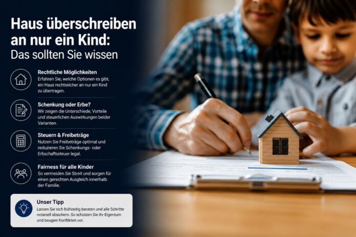 Westmont Group Blog - small kid drawing - haus überschreiben an nur ein kind