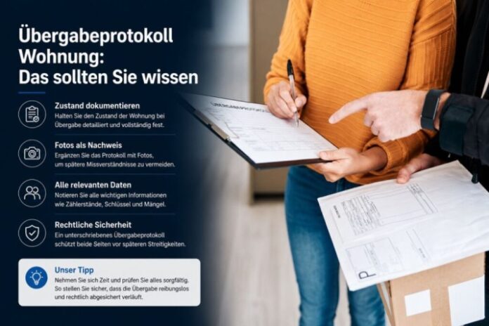 Appartment handover protocol - house buying planning - übergabeprotokoll wohnung - westmont group blog