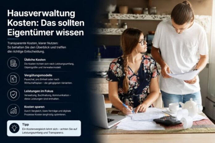 Illustration zu den Kosten einer Hausverwaltung pro Wohnung und Monat