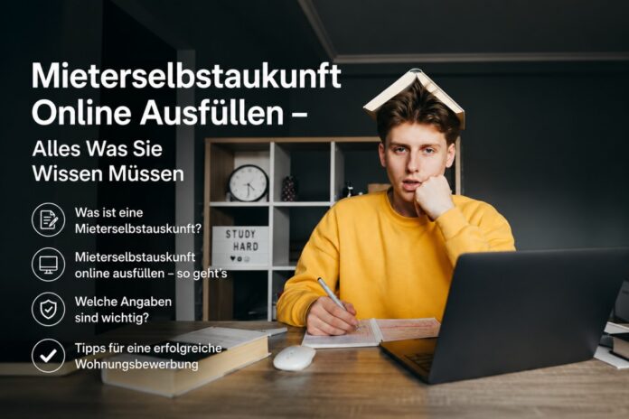 mieterselbstauskunft online ausfüllen - westmont group blog - Guy researching about real estate