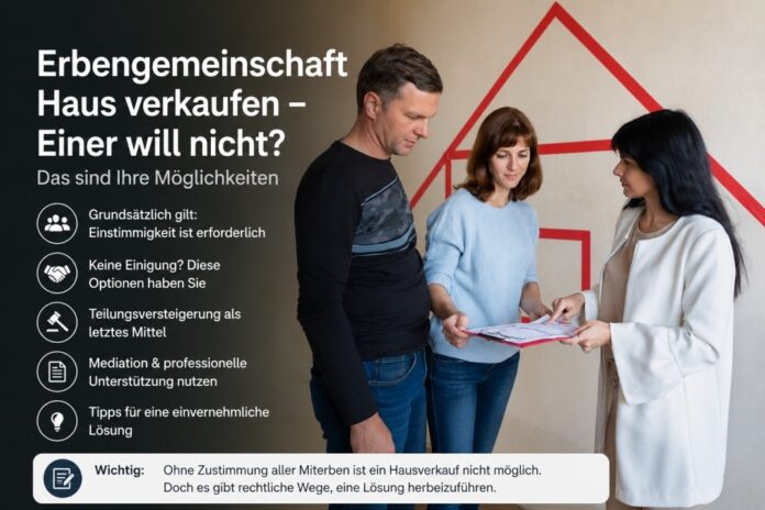 erbengemeinschaft haus verkaufen einer will nicht - westmont group blog - Inheritance House Sale Dispute