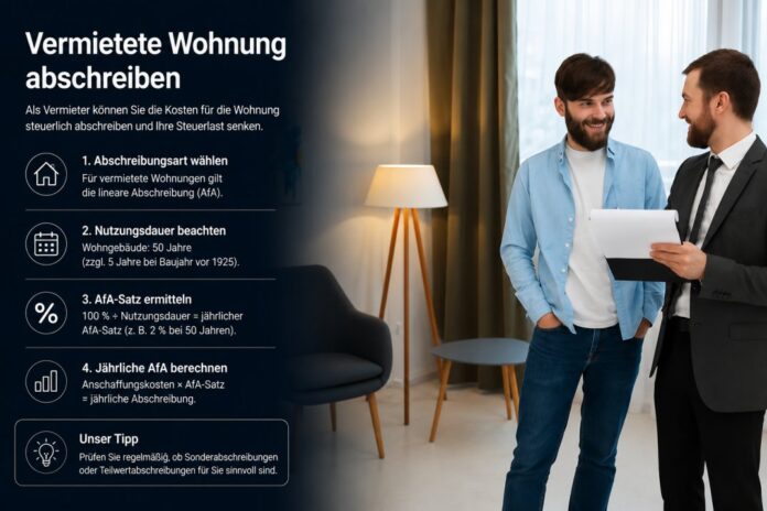 vermietete Wohnung abschreiben - westmont group blog - Signing Rental Agreement