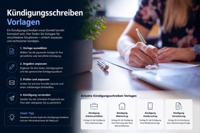 Kündigungsschreiben Vorlagen - westmont group blog - Explain Legal Documentation